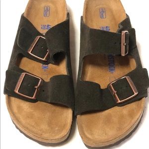 Birkenstock Suede Leather Mocha
